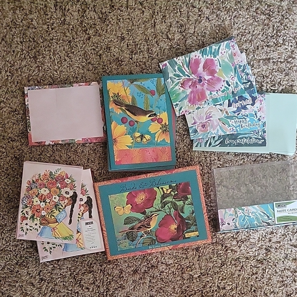 Notecards, Lang, Etc.
